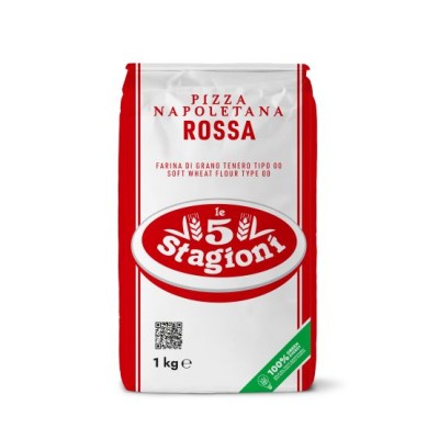 Wheat flour Pizza Napoletana Rossa, 5 STAGIONI, 1 kg 